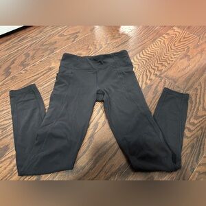 Athleta girls size m/8-10 black leggings